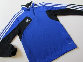 Chlapecká sportovní mikina- ADIDAS-NOVÁ... VEL-146-152